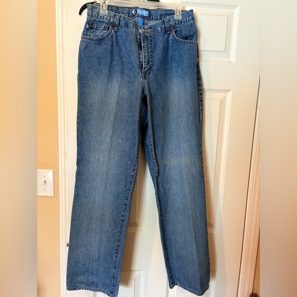 Duck Head Women's Straight Leg Blue Jeans
